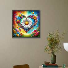 Load image into Gallery viewer, AB Diamond Painting - Full Round - Colorful Love Flowers (40*40CM)