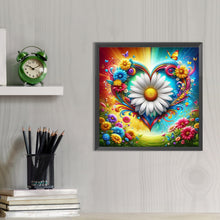 Load image into Gallery viewer, AB Diamond Painting - Full Round - Colorful Love Flowers (40*40CM)