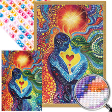 Load image into Gallery viewer, AB Diamond Painting - Full Round - Love (40*60CM)