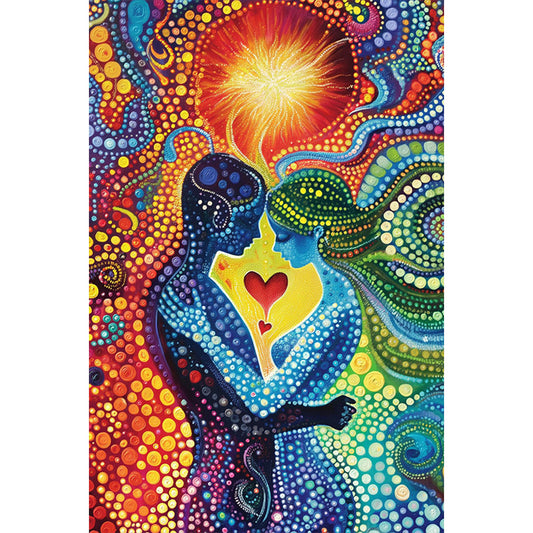 AB Diamond Painting - Full Round - Love (40*60CM)