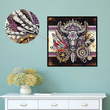 Load image into Gallery viewer, Diamond Painting - Partial Special Shaped - indian tribal decoration (30*30CM)