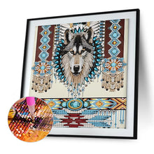 Load image into Gallery viewer, Diamond Painting - Partial Special Shaped - indian tribal decoration (30*30CM)