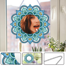 Load image into Gallery viewer, Special Shape Mandala Desktop Diamond Art Kits 5D DIY Diamond Art Tabletop Decor