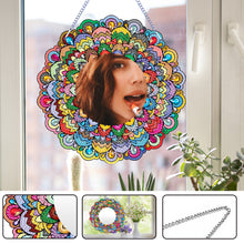Load image into Gallery viewer, Special Shape Mandala Desktop Diamond Art Kits 5D DIY Diamond Art Tabletop Decor