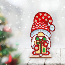 Load image into Gallery viewer, Wooden Special Shaped Cute Gnome 5D DIY Diamond Art Tabletop Decor Bedroom Decor
