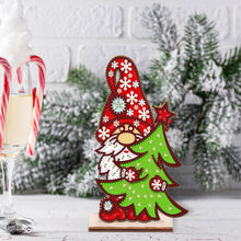 Load image into Gallery viewer, Wooden Special Shaped Cute Gnome 5D DIY Diamond Art Tabletop Decor Bedroom Decor