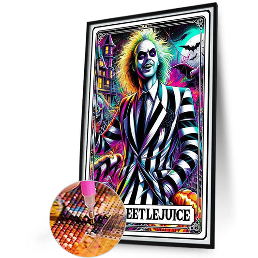 Diamond Painting - Full Round - Abstract Tarot Cards for Horror (40*60CM)