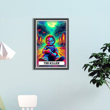 Load image into Gallery viewer, Diamond Painting - Full Round - Abstract Tarot Cards for Horror Kids (40*60CM)