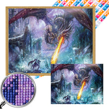 Load image into Gallery viewer, AB Diamond Painting - Full Square - Dragon slayer (50*40CM)
