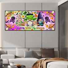 Load image into Gallery viewer, Diamond Painting - Full Round - Autumn Halloween Fairy Book (90*35CM)