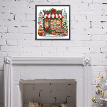 Load image into Gallery viewer, Diamond Painting - Partial Special Shaped - Christmas candy store (40*40CM)