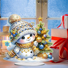Load image into Gallery viewer, Christmas Snowman Diamond Painting Desktop Ornaments Kit Bedroom Table Decor