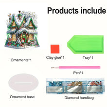 Load image into Gallery viewer, Christmas Snowman Diamond Painting Desktop Ornaments Kit Bedroom Table Decor