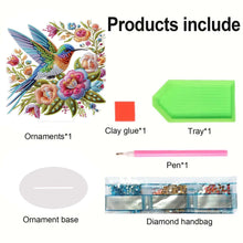 Load image into Gallery viewer, Acrylic Flowers Bird 5D DIY Diamond Art Tabletop Decorations Bedroom Table Decor