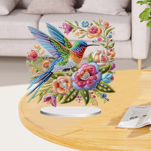 Load image into Gallery viewer, Acrylic Flowers Bird 5D DIY Diamond Art Tabletop Decorations Bedroom Table Decor