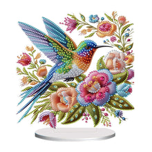 Load image into Gallery viewer, Acrylic Flowers Bird 5D DIY Diamond Art Tabletop Decorations Bedroom Table Decor