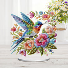 Load image into Gallery viewer, Acrylic Flowers Bird 5D DIY Diamond Art Tabletop Decorations Bedroom Table Decor