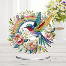 Load image into Gallery viewer, Acrylic Flowers Bird 5D DIY Diamond Art Tabletop Decorations Bedroom Table Decor