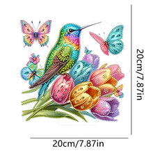 Load image into Gallery viewer, Acrylic Flowers Bird 5D DIY Diamond Art Tabletop Decorations Bedroom Table Decor