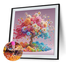 Load image into Gallery viewer, Diamond Painting - Partial Special Shaped - colorful cloud tree of life (30*30CM)