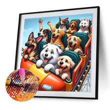 Load image into Gallery viewer, Diamond Painting - Full Round - Roller Coaster Puppy (30*30CM)