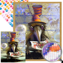 Load image into Gallery viewer, AB Diamond Painting - Full Round - Bird with Playing Cards (40*50CM)