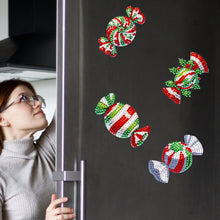 Load image into Gallery viewer, 6Pcs Acrylic Butterfly Diamond Art Magnets Decals Diamond Painting Fridge Magnet