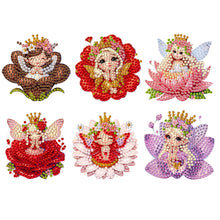 Load image into Gallery viewer, 6Pcs Acrylic Butterfly Diamond Art Magnets Decals Diamond Painting Fridge Magnet