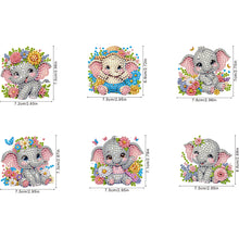 Load image into Gallery viewer, 6Pcs Acrylic Butterfly Diamond Art Magnets Decals Diamond Painting Fridge Magnet