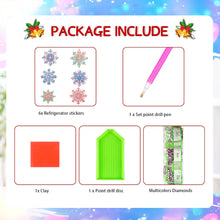 Load image into Gallery viewer, 6Pcs Acrylic Butterfly Diamond Art Magnets Decals Diamond Painting Fridge Magnet