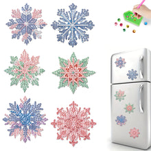 Load image into Gallery viewer, 6Pcs Acrylic Butterfly Diamond Art Magnets Decals Diamond Painting Fridge Magnet