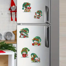 Load image into Gallery viewer, 6Pcs Acrylic Butterfly Diamond Art Magnets Decals Diamond Painting Fridge Magnet