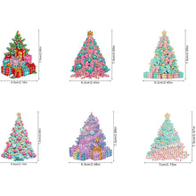 Load image into Gallery viewer, 6Pcs Acrylic Butterfly Diamond Art Magnets Decals Diamond Painting Fridge Magnet