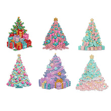 Load image into Gallery viewer, 6Pcs Acrylic Butterfly Diamond Art Magnets Decals Diamond Painting Fridge Magnet