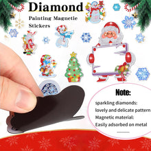 Load image into Gallery viewer, 4 Sheets Desserts Diamond Painting Refrigerator Magnet for Adults Kids Beginners