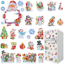 Load image into Gallery viewer, 4 Sheets Desserts Diamond Painting Refrigerator Magnet for Adults Kids Beginners