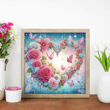 Load image into Gallery viewer, Diamond Painting - Partial Special Shaped - Beautiful love (40*40CM)