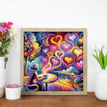 Load image into Gallery viewer, Diamond Painting - Partial Special Shaped - Beautiful love (40*40CM)