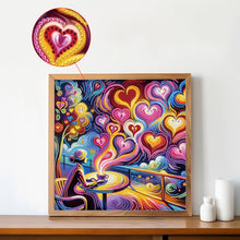 Load image into Gallery viewer, Diamond Painting - Partial Special Shaped - Beautiful love (40*40CM)