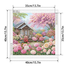 Load image into Gallery viewer, Diamond Painting - Partial Special Shaped - village landscape (40*40CM)