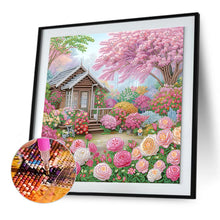 Load image into Gallery viewer, Diamond Painting - Partial Special Shaped - village landscape (40*40CM)