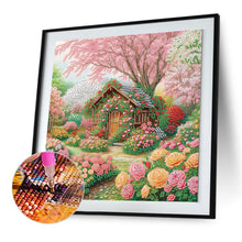 Load image into Gallery viewer, Diamond Painting - Partial Special Shaped - village landscape (40*40CM)
