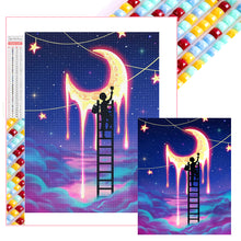 Load image into Gallery viewer, Diamond Painting - Full Square - draw the moon (40*50CM)