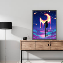 Load image into Gallery viewer, Diamond Painting - Full Square - draw the moon (40*50CM)