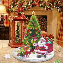 Load image into Gallery viewer, Acrylic Special Shape Xmas Tree & Santa Claus & Elk Diamond Painting Decoration