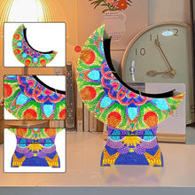Load image into Gallery viewer, Mandala Diamond Painting Storage Box Moon Shaped Organizer Box for Art Crafts