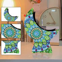 Load image into Gallery viewer, Mandala Diamond Painting Storage Box Moon Shaped Organizer Box for Art Crafts