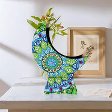 Load image into Gallery viewer, Mandala Diamond Painting Storage Box Moon Shaped Organizer Box for Art Crafts