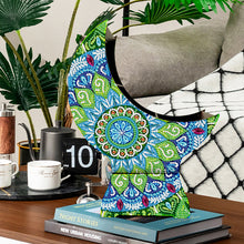 Load image into Gallery viewer, Mandala Diamond Painting Storage Box Moon Shaped Organizer Box for Art Crafts