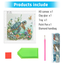 Load image into Gallery viewer, Diamond Painting - Partial Special Shaped - sea ??turtle (30*30CM)